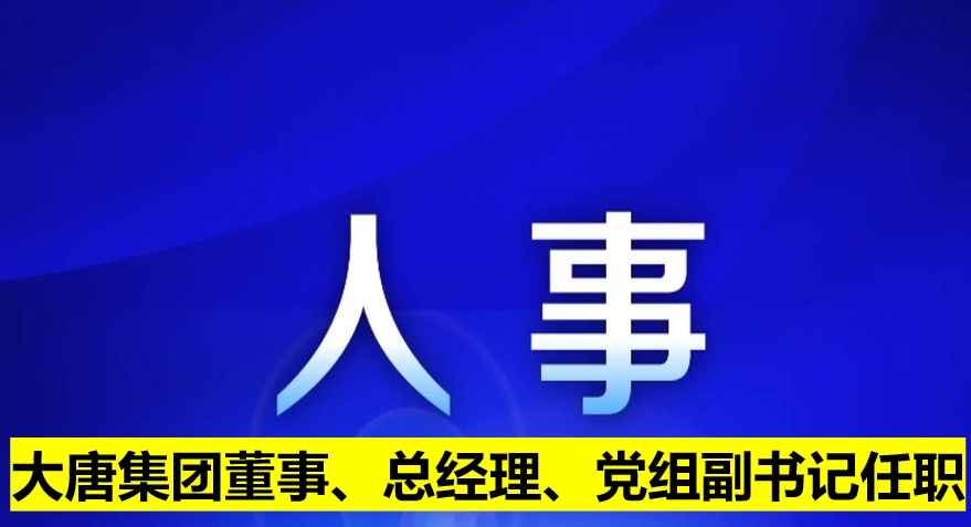 大唐集團董事、總經(jīng)理、黨組副書記任職